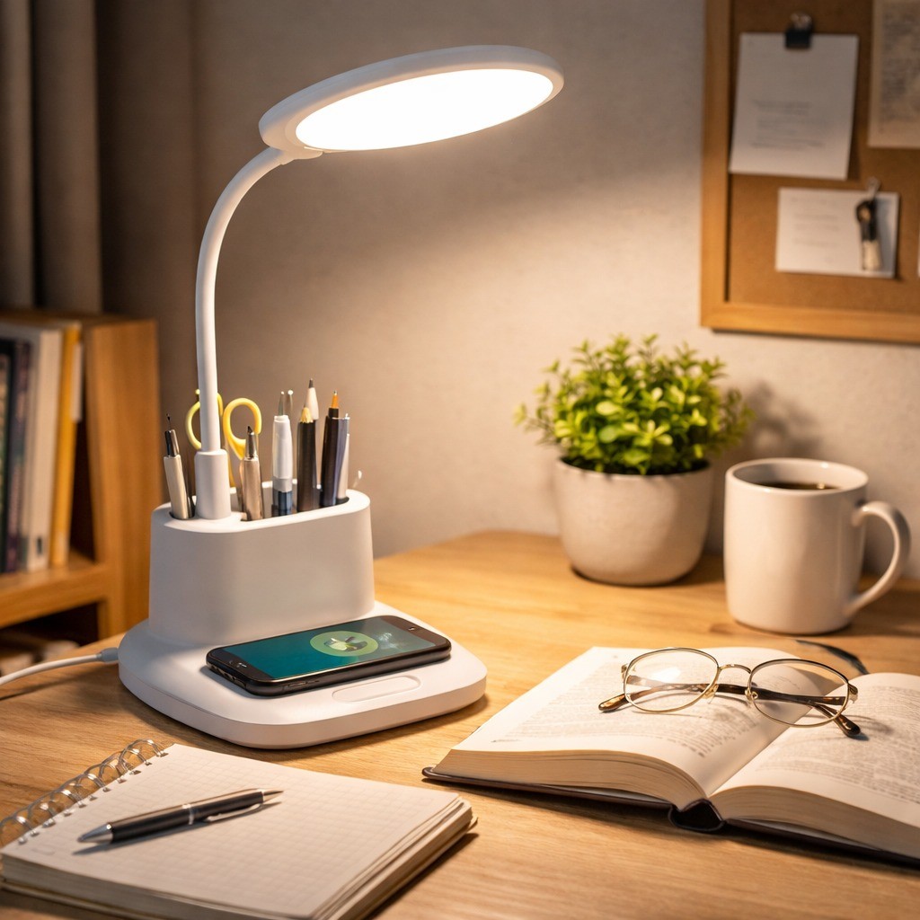 Portable USB Rechargeable LED Folding Desk Reading Table Lamp